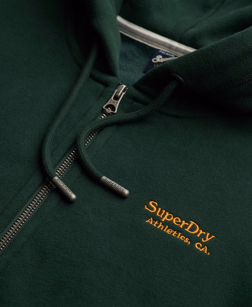Bluza z kapturem i zamkiem błyskawicznym Athletic Essentials Logo