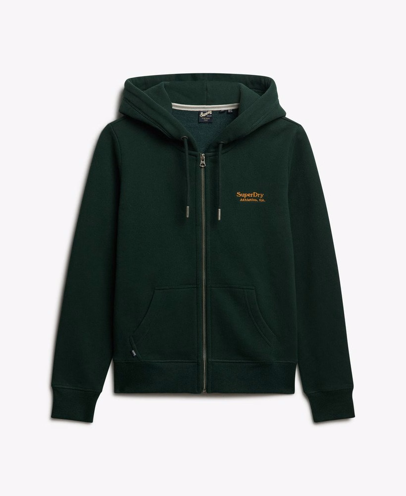 Bluza z kapturem i zamkiem błyskawicznym Athletic Essentials Logo
