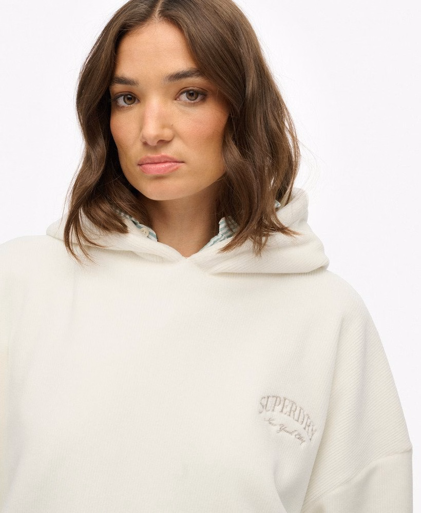 Bluza z kapturem Country Club Velour Relaxed