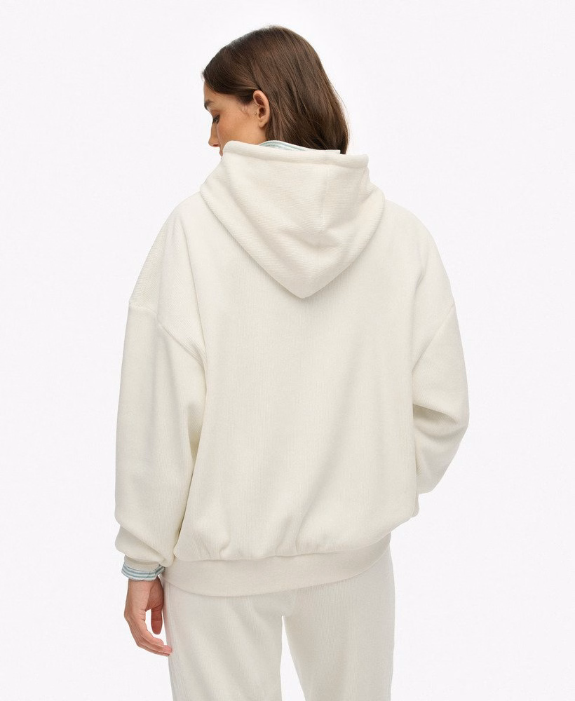 Bluza z kapturem Country Club Velour Relaxed