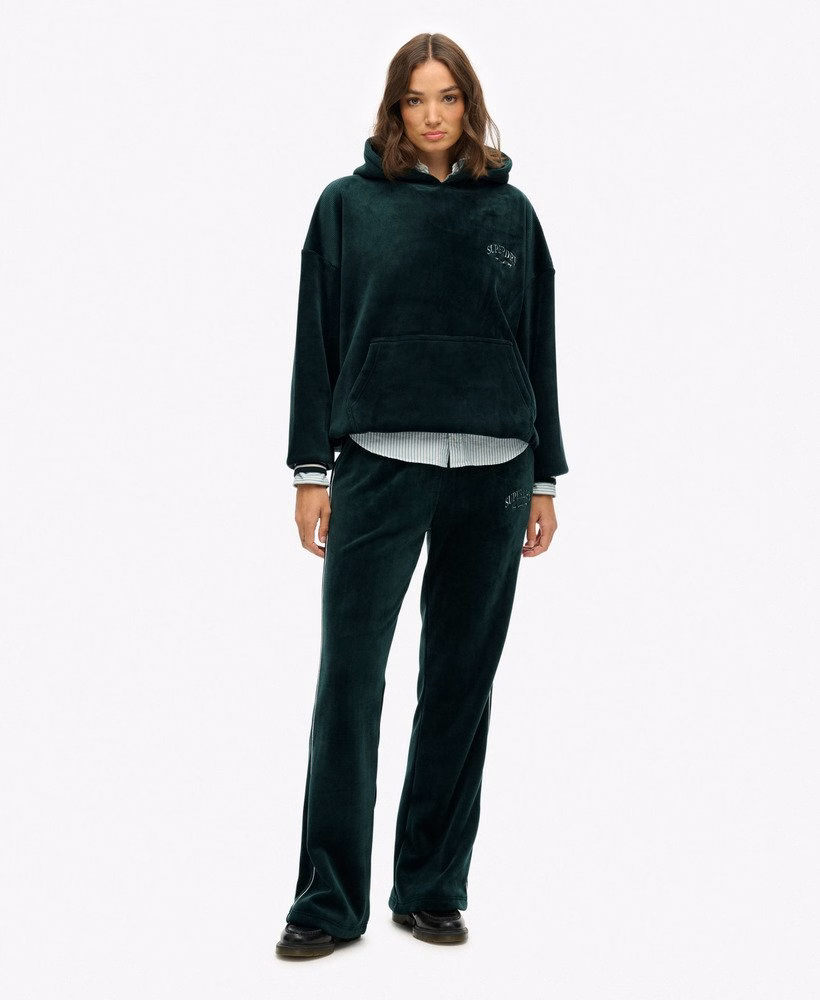 Bluza z kapturem Country Club Velour Relaxed