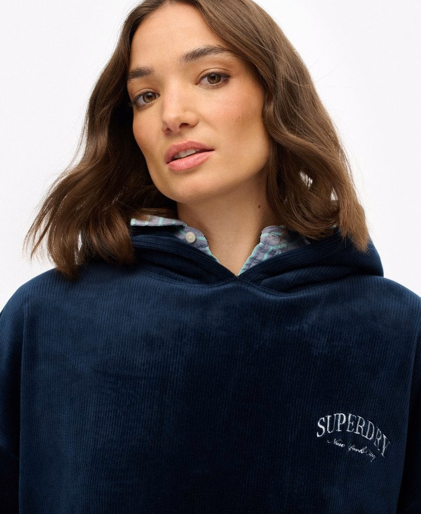 Bluza z kapturem Country Club Velour Relaxed