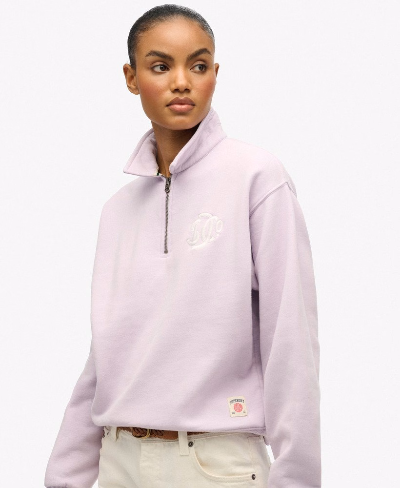 Bluza z kołnierzykiem SD&Co. zapinana na suwak
