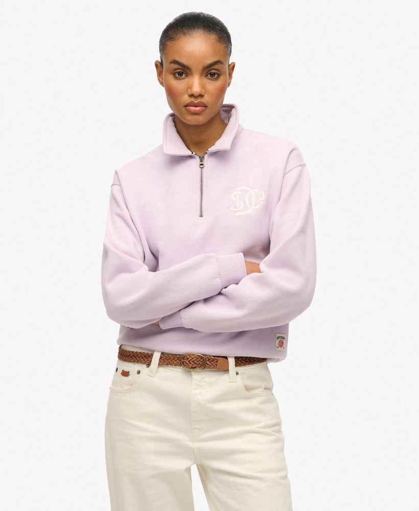 Bluza z kołnierzykiem SD&Co. zapinana na suwak