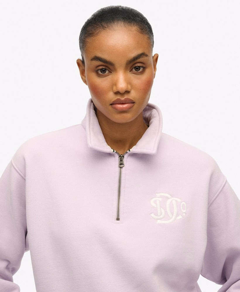Bluza z kołnierzykiem SD&Co. zapinana na suwak
