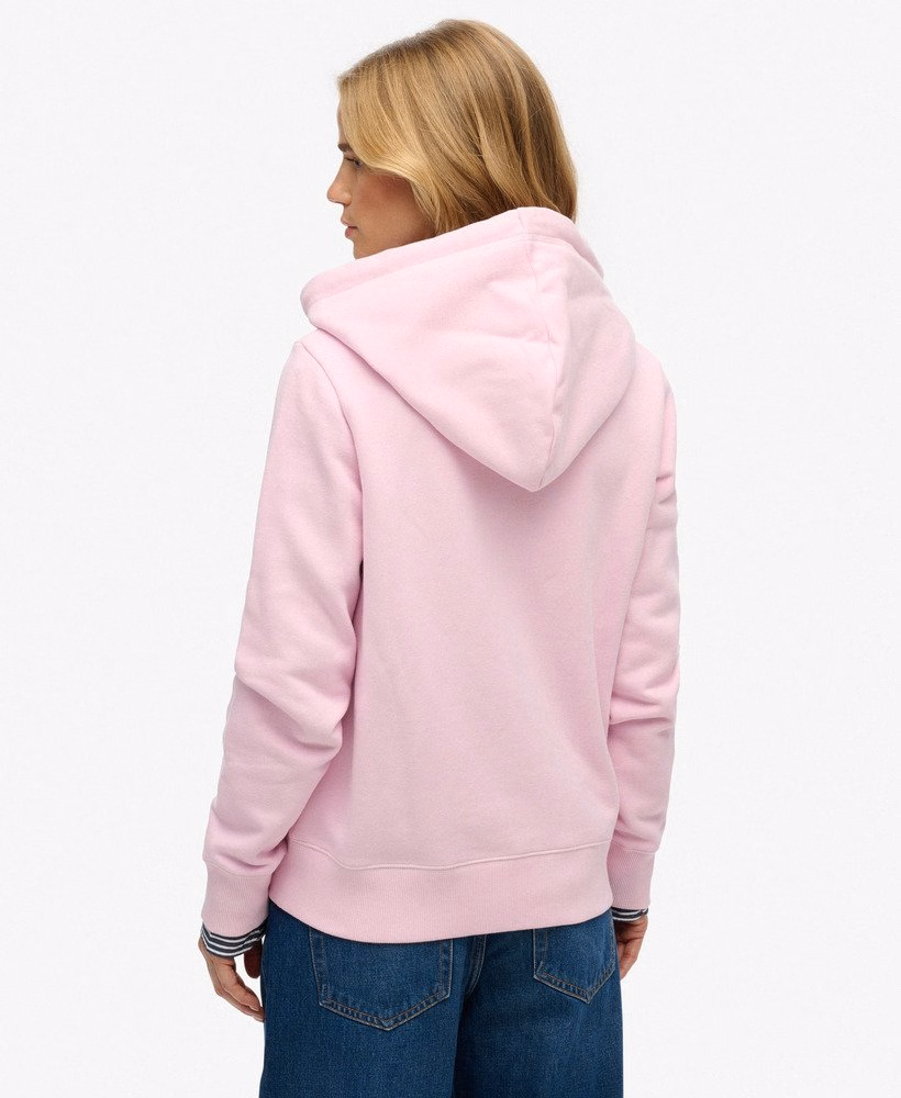 Bluza z kapturem Essential Logo zapinana na zamek, półszczotkowana