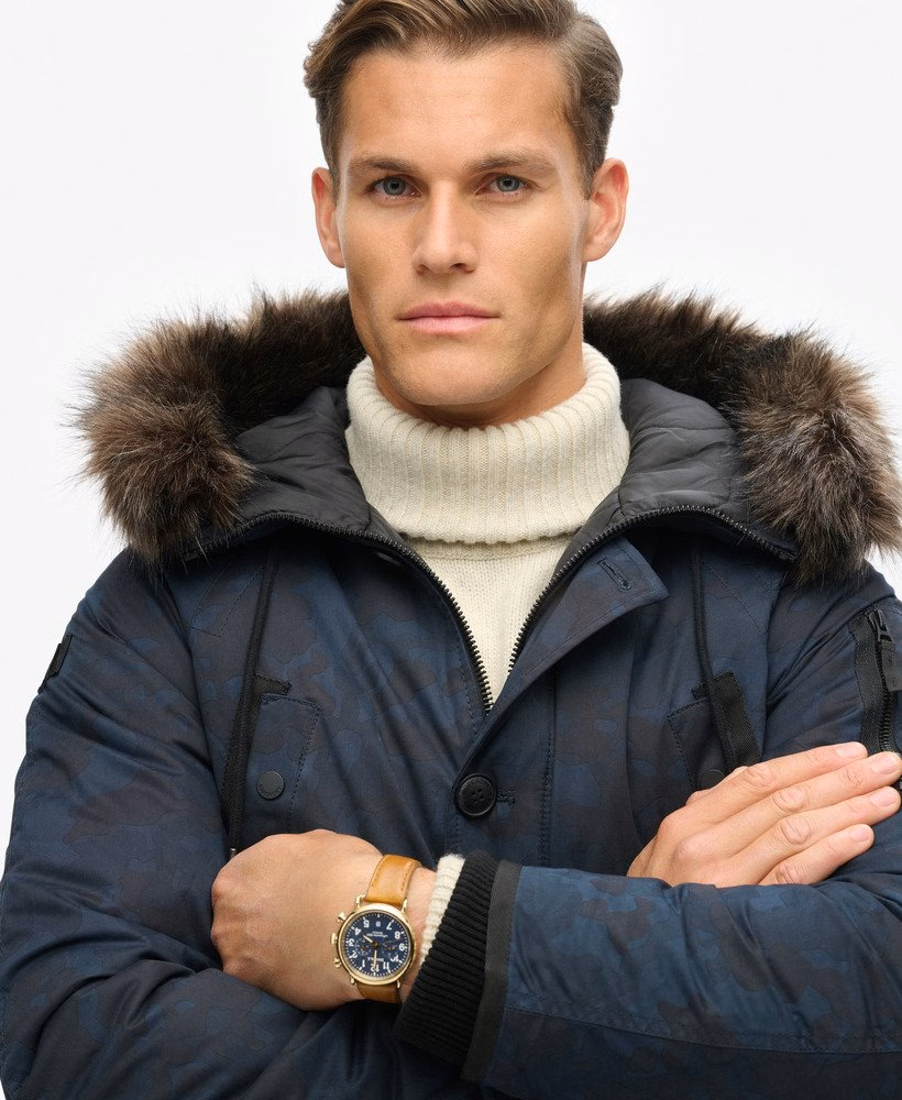 Oryginalny i zabytkowy płaszcz typu parka
