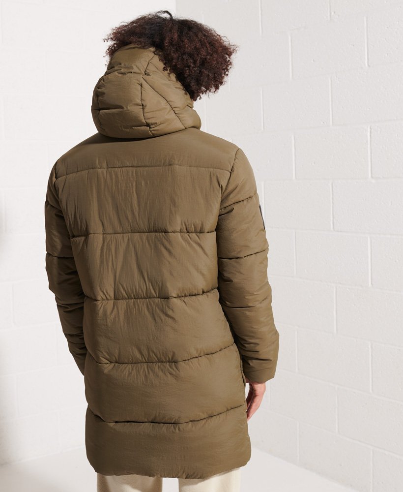 kurtka typu parka expedition padded w kolorze dark moss