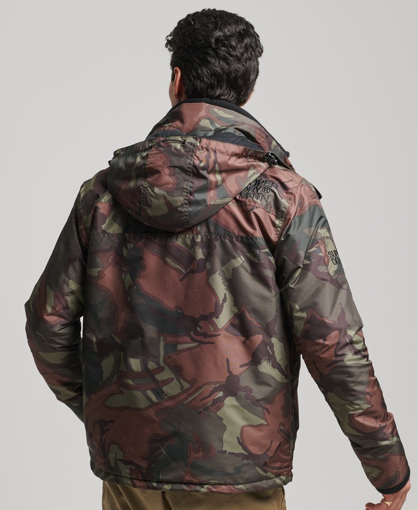 kurtka wiatrówka mountain sd w kolorze army camo
