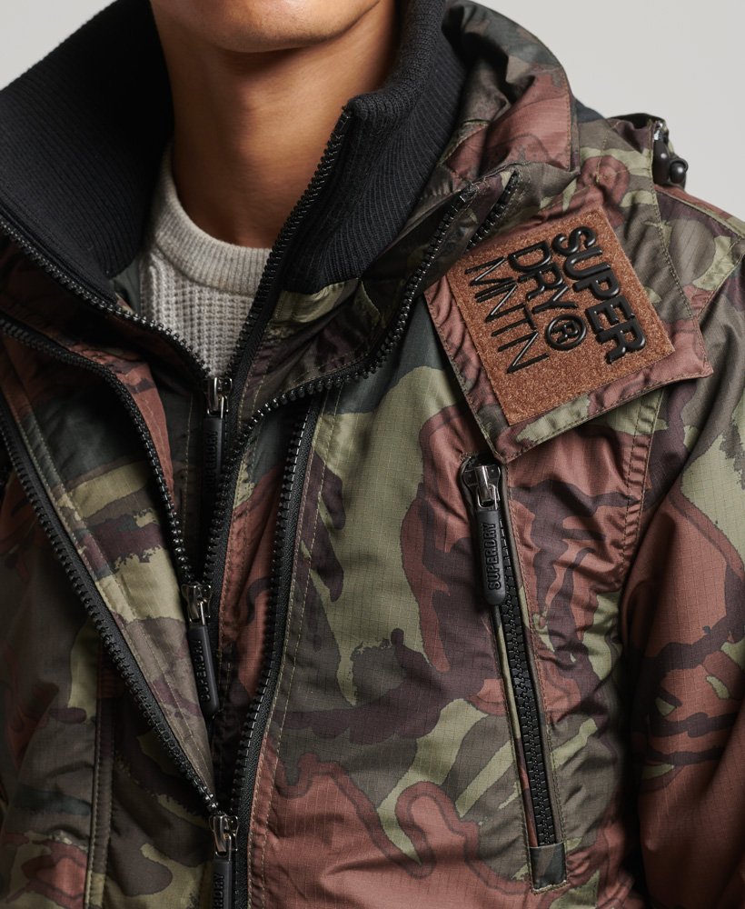kurtka wiatrówka mountain sd w kolorze army camo