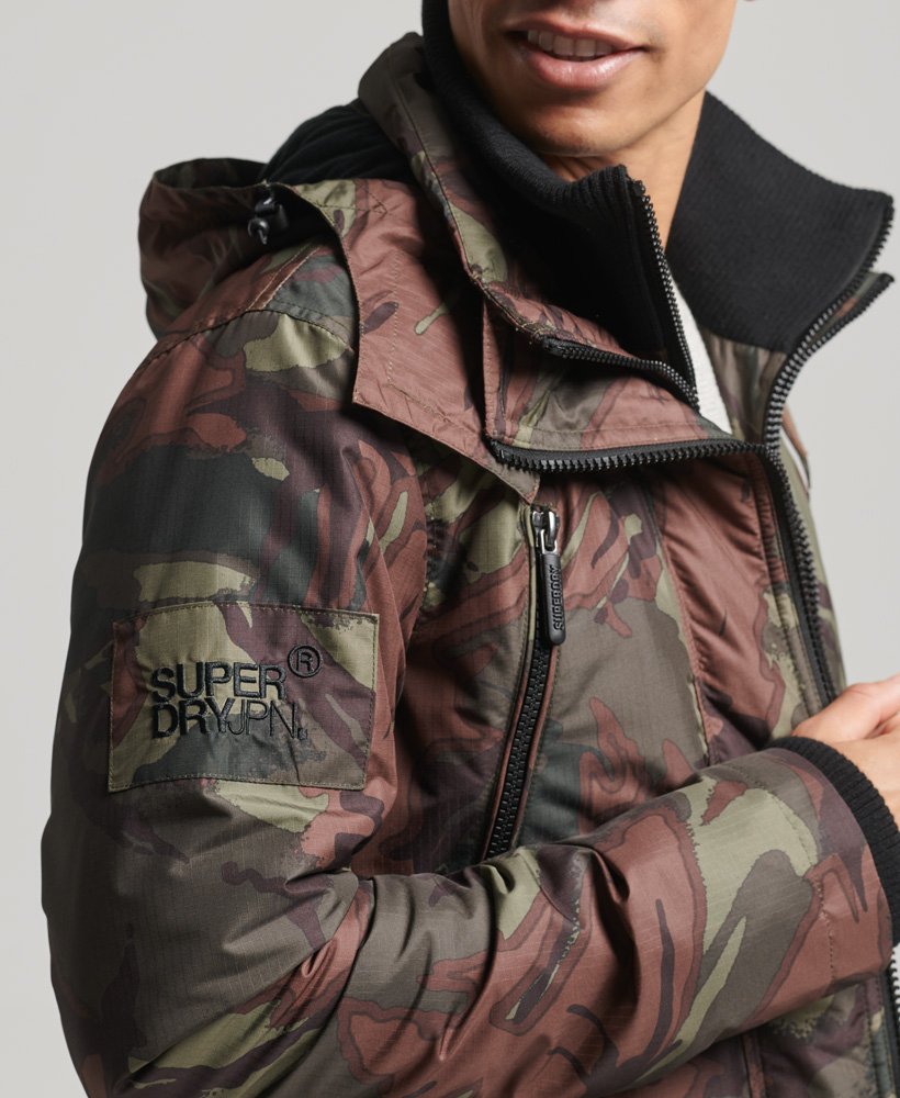 kurtka wiatrówka mountain sd w kolorze army camo