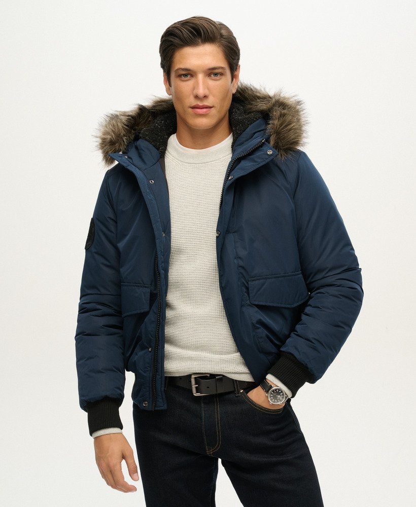 kurtka bomber everest w kolorze nautical navy