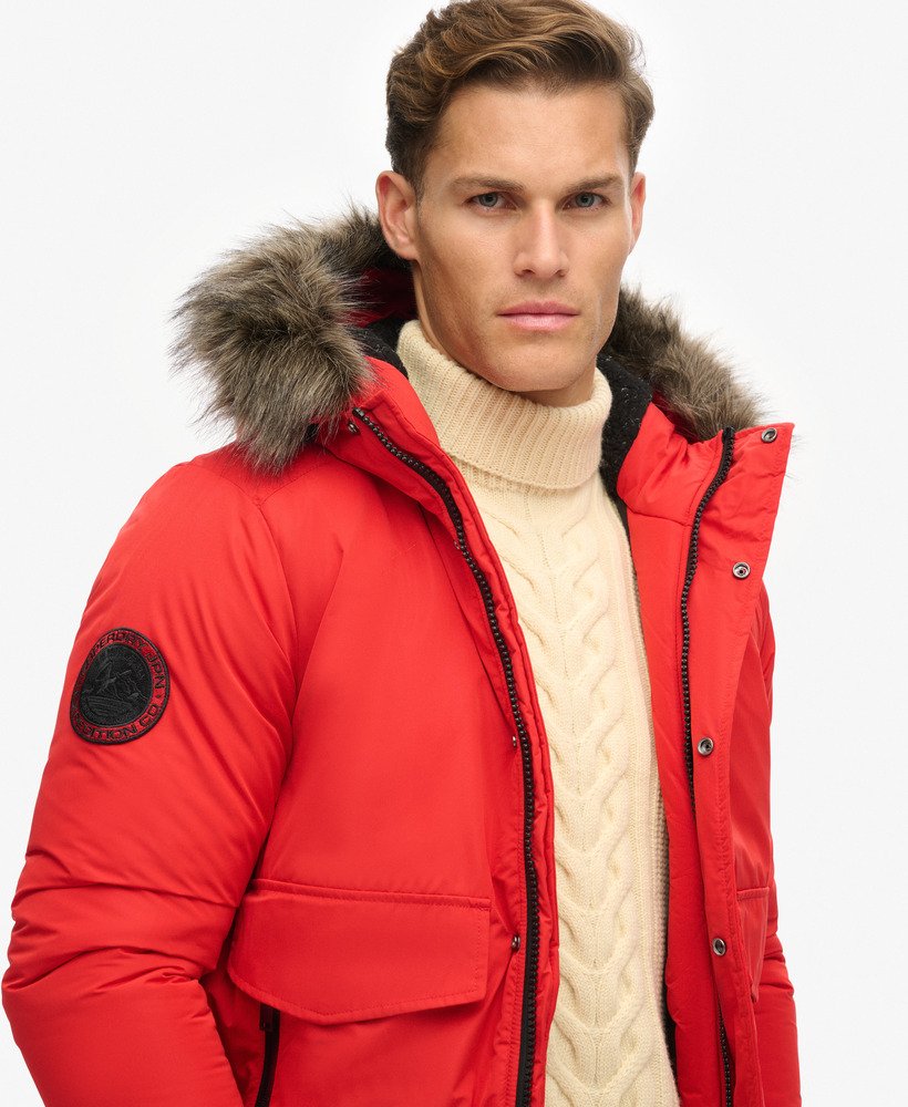 kurtka bomber everest w kolorze głębokiej jagody