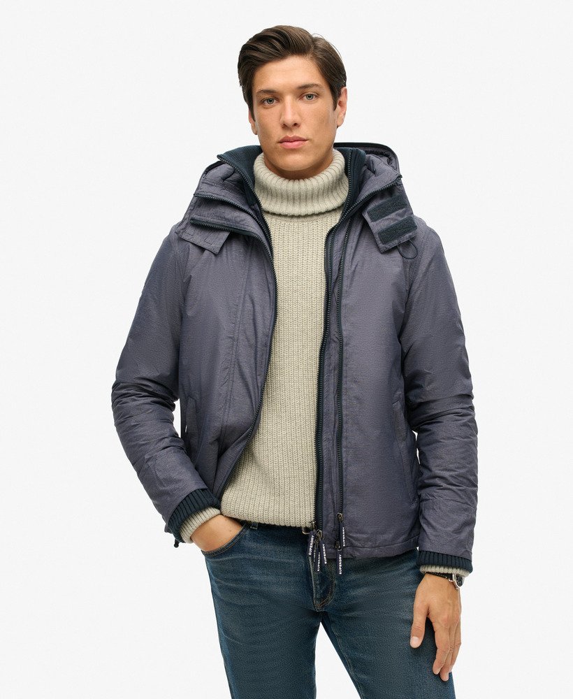 kurtka wiatrówka pop zip hood arctic sd-windcheater w kolorze granatowymgranatowym