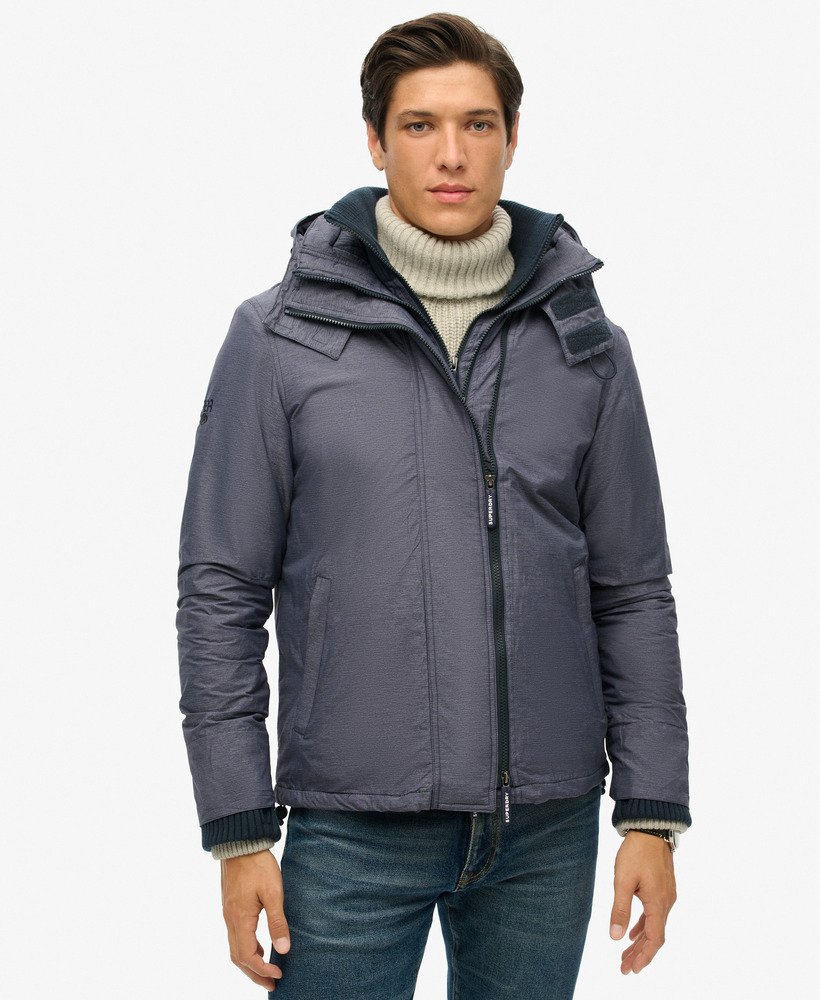 kurtka wiatrówka pop zip hood arctic sd-windcheater w kolorze granatowymgranatowym