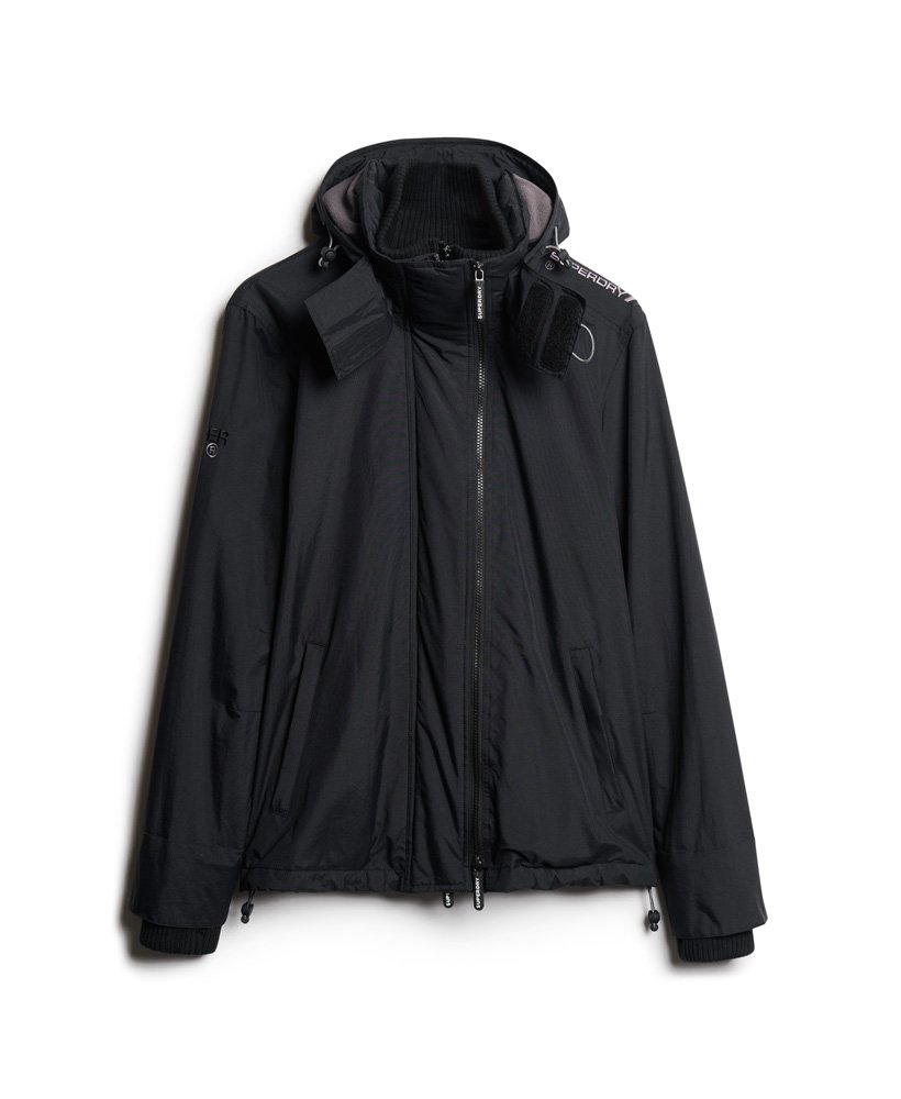 kurtka wiatrówka pop zip hood arctic sd-windcheater w kolorze czarnymrock