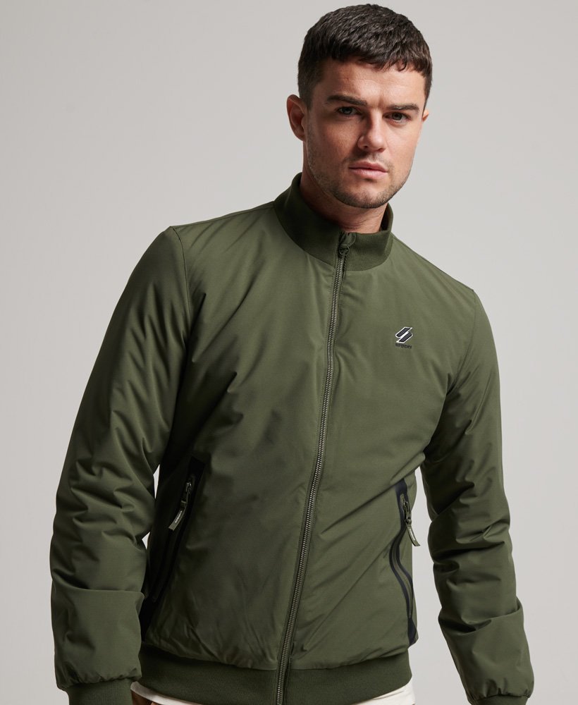 kurtka treningowa harrington w kolorze dark moss
