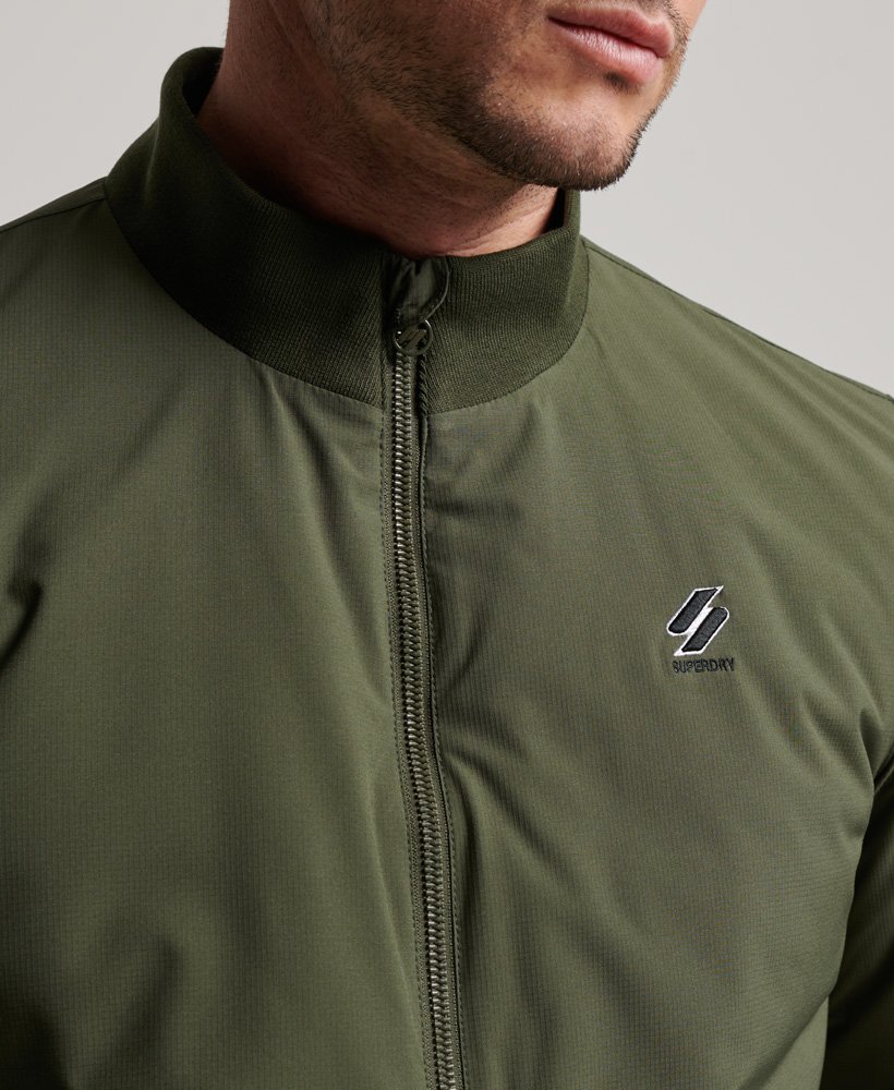 kurtka treningowa harrington w kolorze dark moss