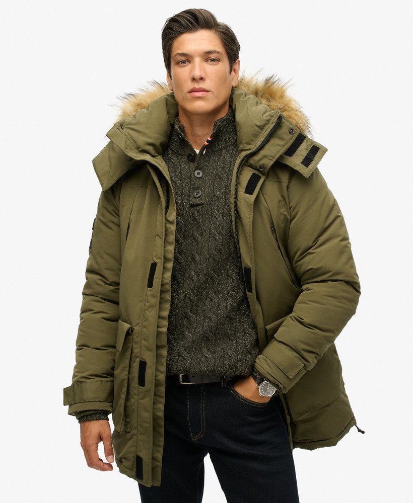 parka xpd everest w kolorze spranego khaki