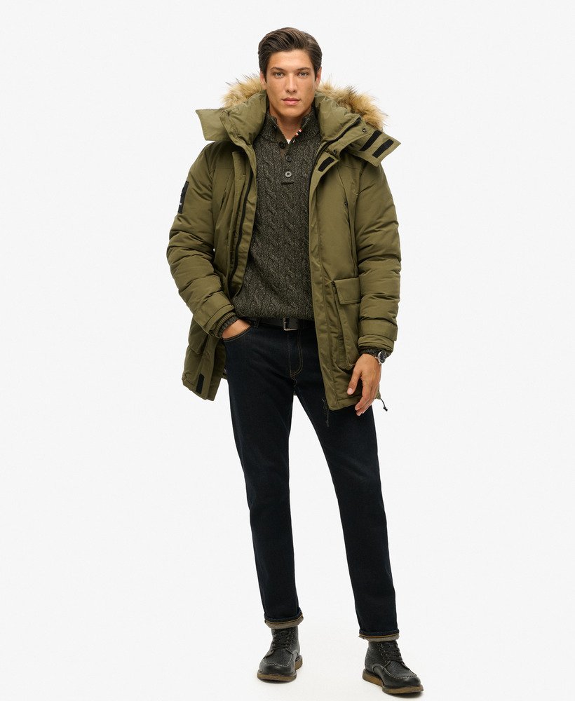 parka xpd everest w kolorze spranego khaki