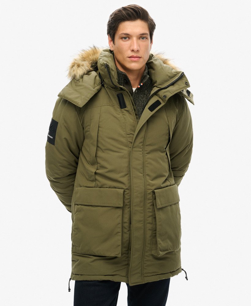 parka xpd everest w kolorze spranego khaki