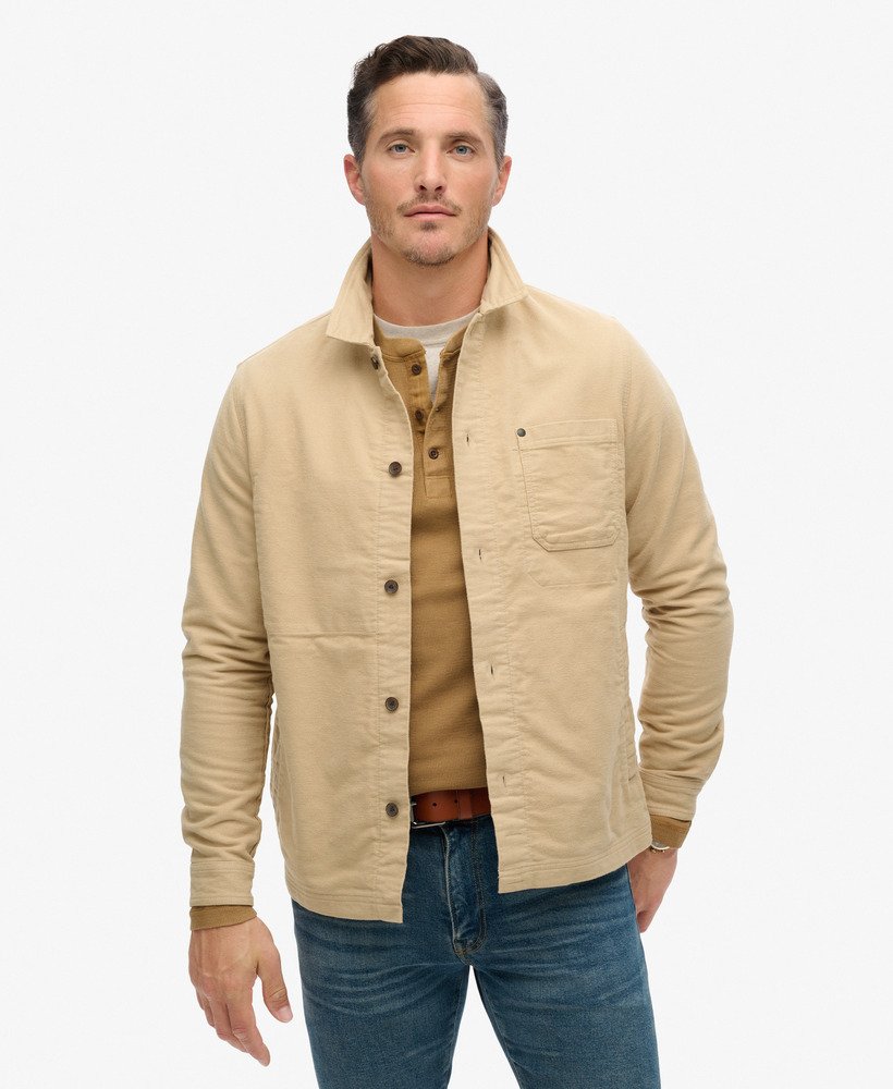 sklep handlowy – koszula wierzchnia moleskin w kolorze canyon beige