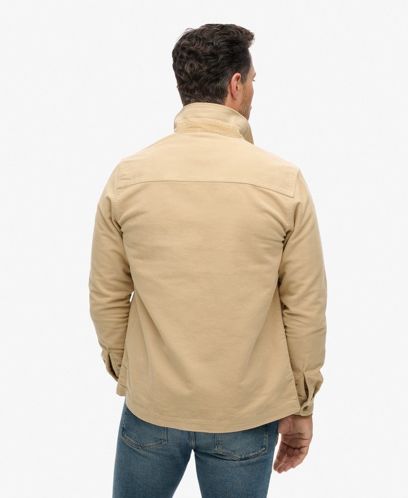 sklep handlowy – koszula wierzchnia moleskin w kolorze canyon beige
