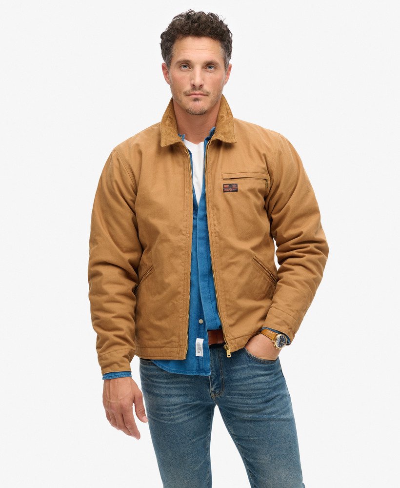 kurtka surplus ranch w kolorze denim co tobacco brown
