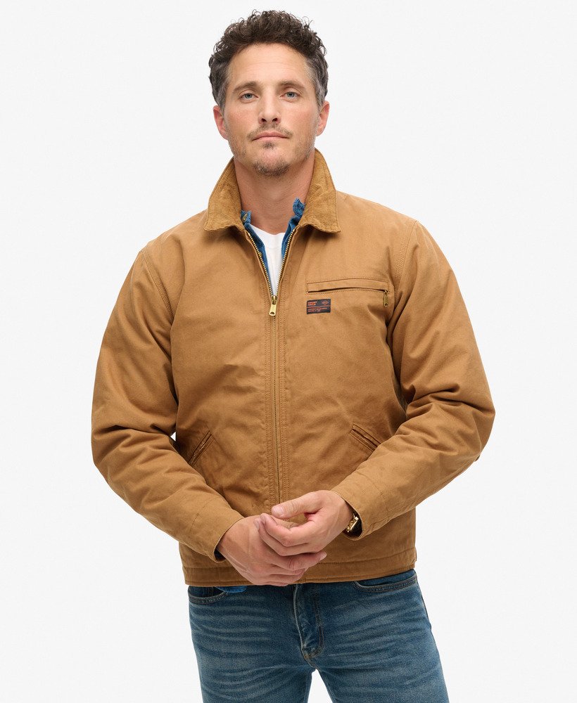 kurtka surplus ranch w kolorze denim co tobacco brown