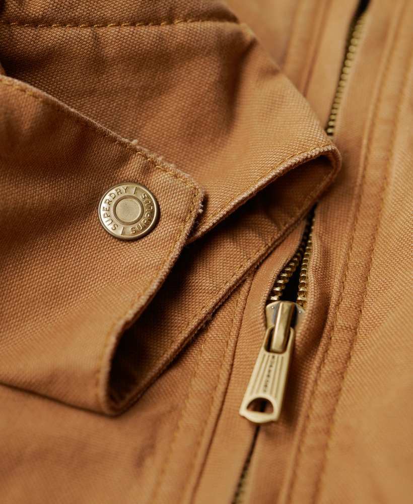 kurtka surplus ranch w kolorze denim co tobacco brown