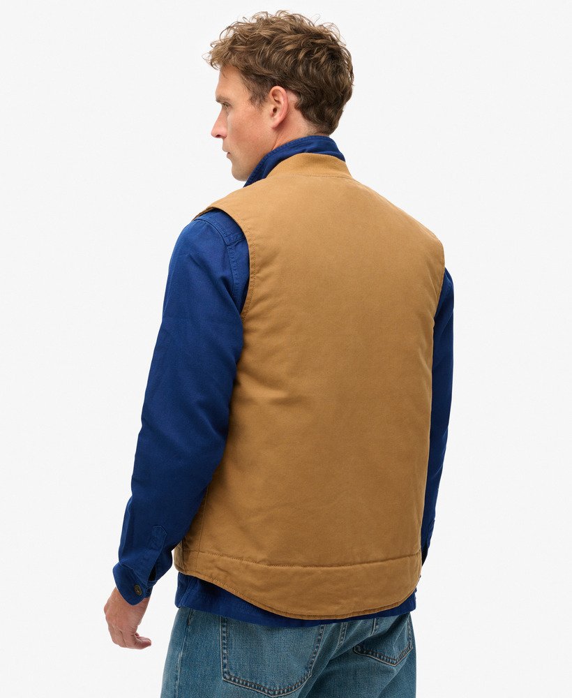 kamizelka robocza surplus w kolorze denim co tobacco brown