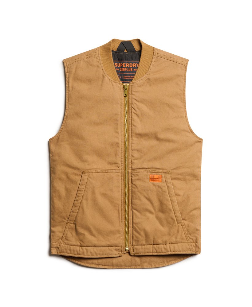 kamizelka robocza surplus w kolorze denim co tobacco brown