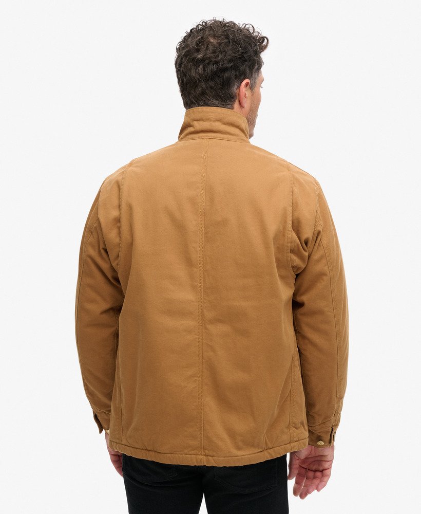 kurtka surplus four pocket w kolorze denim co tobacco brown