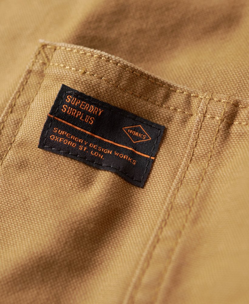 kurtka surplus four pocket w kolorze denim co tobacco brown