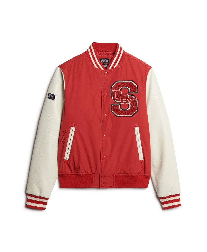 kurtka bomberka mascot varsity w kolorze varsity red
