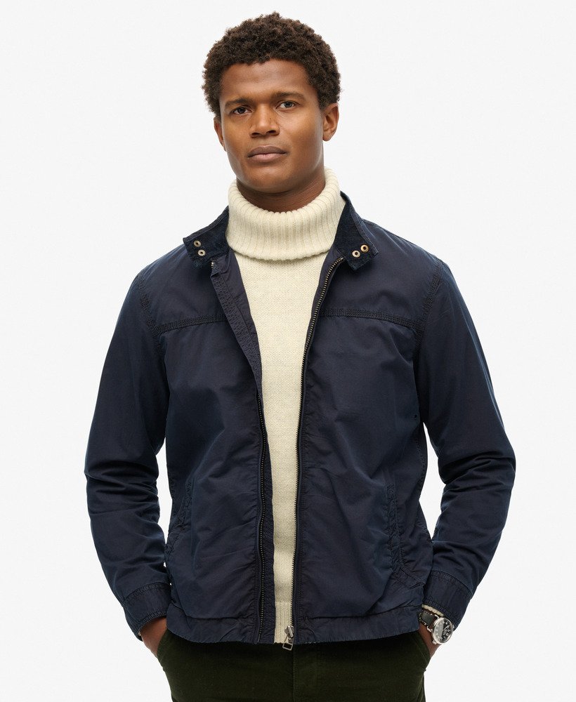 klasyczna kurtka harrington w kolorze eclipse navy
