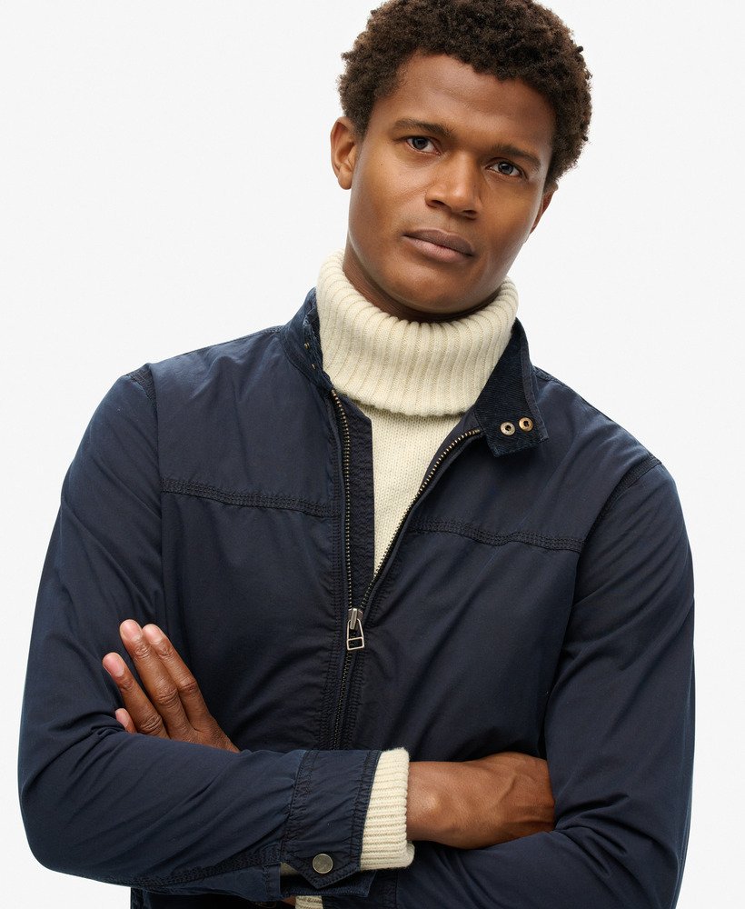 klasyczna kurtka harrington w kolorze eclipse navy