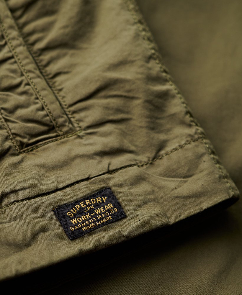 klasyczna kurtka harrington w kolorze ciemnego khaki