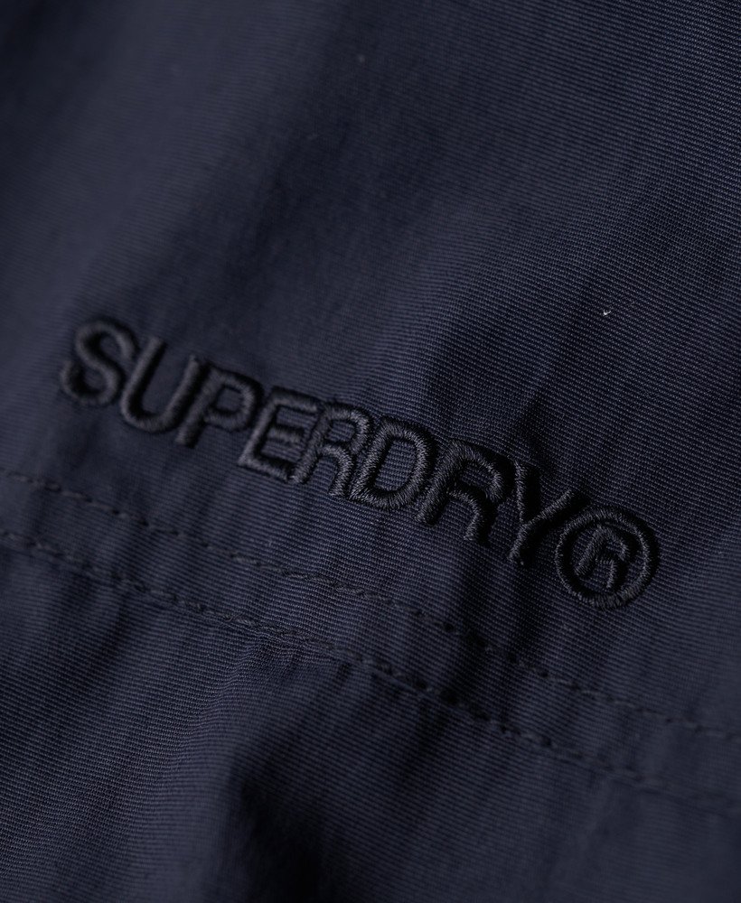kurtka bomber z nylonu surplus z kapturem w kolorze eclipse navy
