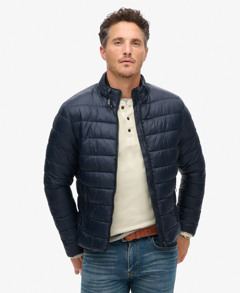 lekka kurtka pikowana w kolorze eclipse navy