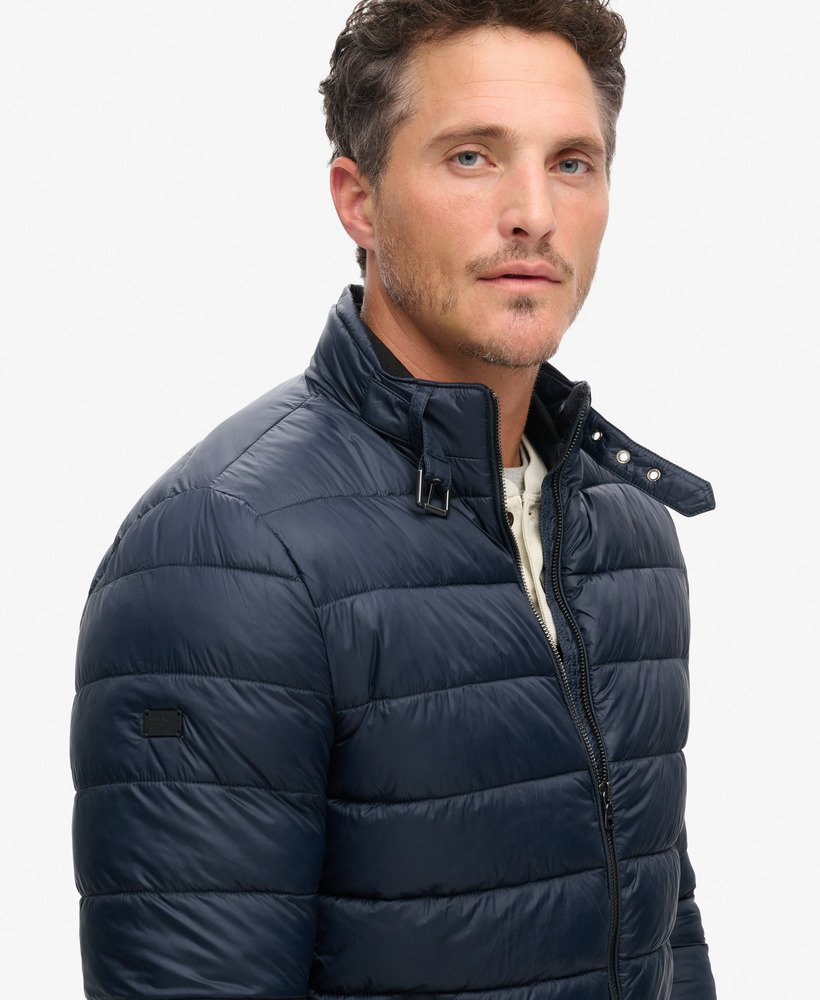 lekka kurtka pikowana w kolorze eclipse navy