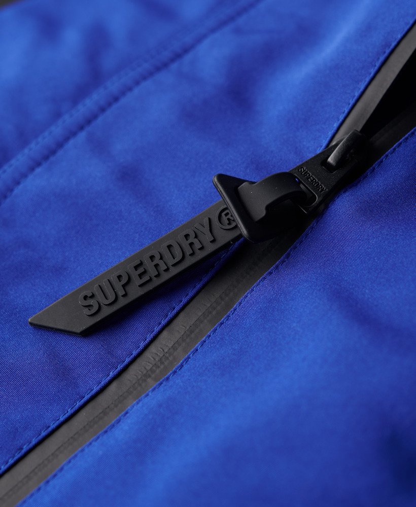 kurtka wiatrówka ultimate z kapturem w kolorze everton blue