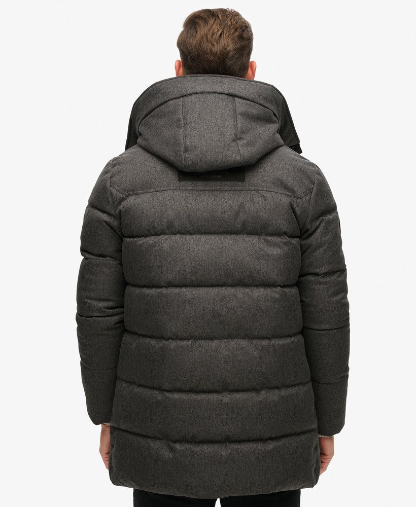 płaszcz city chevron padded w kolorze szarej jodełki