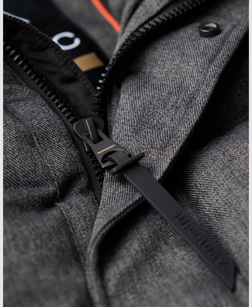 płaszcz city chevron padded w kolorze szarej jodełki