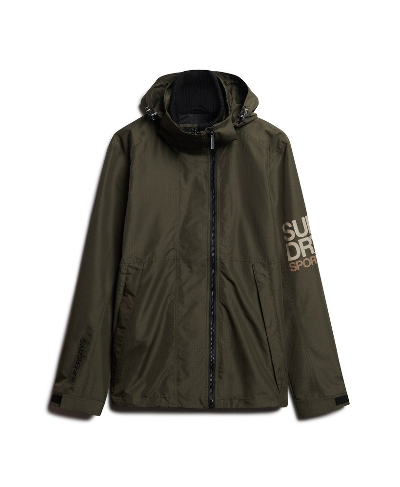 kurtka wiatrówka z kapturem yachter sd w kolorze army khaki