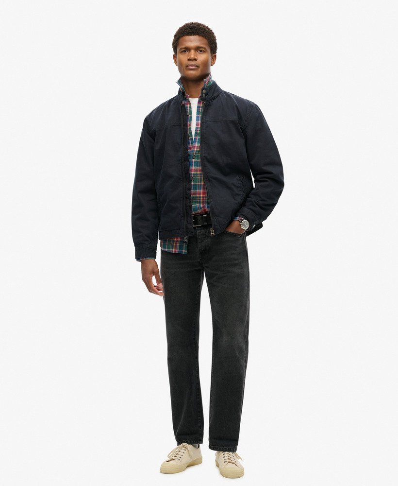 klasyczna kurtka harrington w kolorze eclipse navy