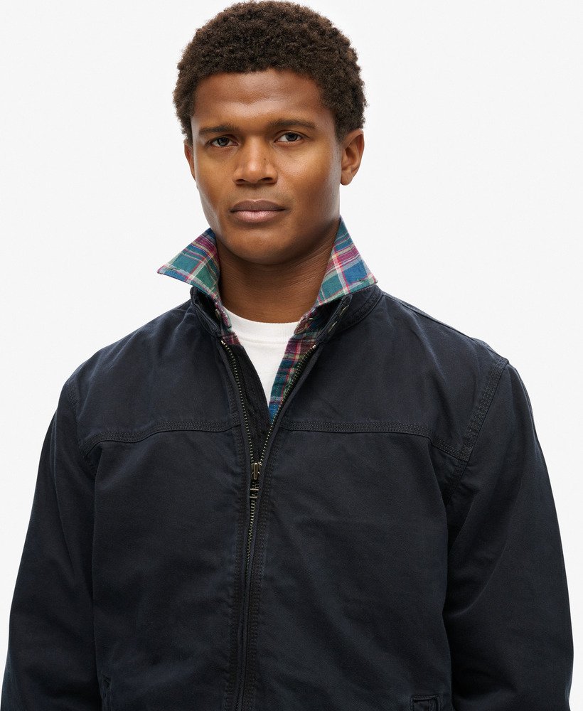 klasyczna kurtka harrington w kolorze eclipse navy
