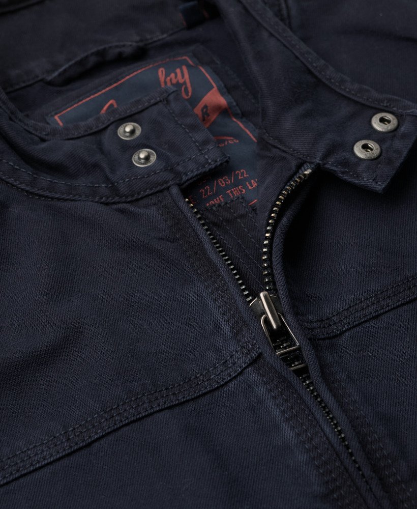klasyczna kurtka harrington w kolorze eclipse navy