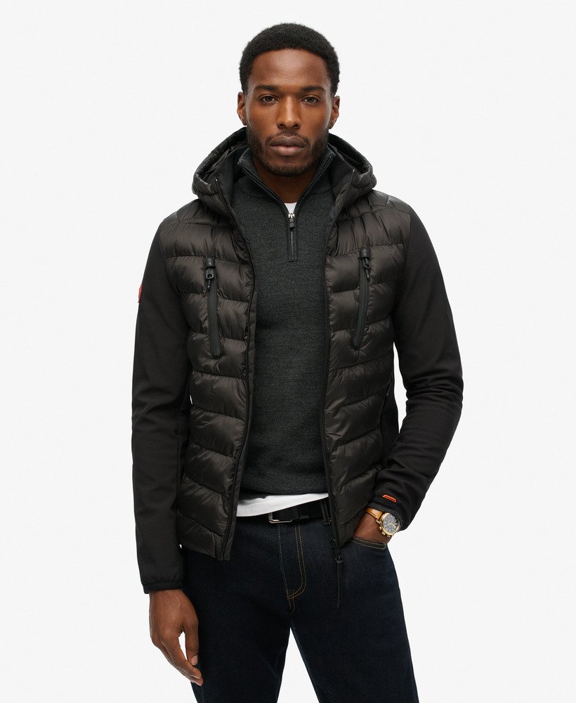 kurtka softshell storm z kapturem w kolorze czarnym
