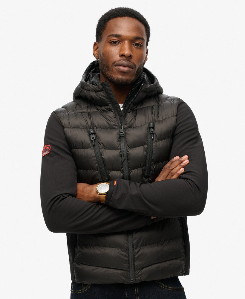 kurtka softshell storm z kapturem w kolorze czarnym